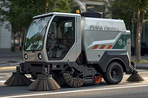 Road sweeper windscreens
